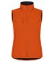Classic Softshell Vest Women Blood Orange