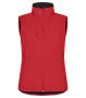 Classic Softshell Vest Women Red