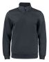 Basic Active Half Zip Black