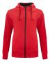 Classic Hoody Full Zip Women Red