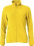 Basic Micro Fleece Jacket Women Lemon