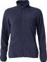 Basic Micro Fleece Jacket Women Dark Navy