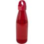 Bergen vannflaske av resirkulert plast, 800 ml Rød