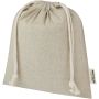 Pheebs 150 g/m² GRS gavepose av resirkulert bomull medium 1,5L Beige