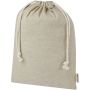Pheebs 150 g/m² GRS gavepose av resirkulert bomull, stor 4L Beige