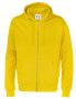 Full Zip Hood Man Yellow