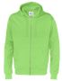 Full Zip Hood Man Green