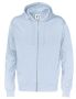 Full Zip Hood Man Sky Blue