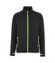 Barcelona Full Zip Man Black