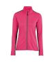 Evora Full Zip Woman Neon Pink/Grey