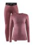 CORE Wool Merino Set W Rose-Melange