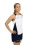 OL Norway Hypervent Singlet W WHITE-BLAZE