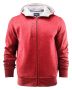 Parkwick Hooded Men Jacket Red Melange