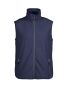 Sideflip fleece vest Navy