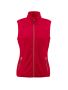 Sideflip Lady fleece vest Red