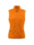 Sideflip Lady fleece vest Orange