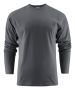 Heavy long sleeve Steel Grey