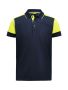 Prime Polo navy-neon yellow