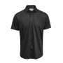 IB132 Interlock Knit S/S Regular Black