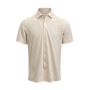 Indigo Bow 133 S/S Shirt Tailored Fit Sand