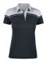 Sebeck polo Ladies Black/Light Grey
