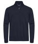 Oakville Half Zip Sweater Men Marineblå