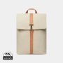 VINGA Bosler GRS-resirkulert kanvas ryggsekk Beige