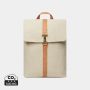 VINGA Bosler GRS-resirkulert kanvas ryggsekk Beige