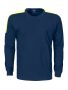 2020 T-Shirt med lang arm Navy/Yellow