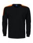 2020 T-Shirt med lang arm Black/Orange
