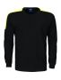 2020 T-Shirt med lang arm Black/Yellow