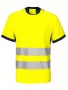 6009 T-Shirt EN ISO 20471 Kl 2 Yellow/Navy
