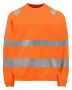 6106 Sweatshirt EN ISO 20471 Kl 3 Orange