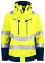 6445 Funksjonsjakke 3-i-1 EN ISO 20471 Kl 3/2 Yellow/Navy