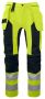 6513 Håndverksbukse EN ISO 20471 Kl 2/1 Yellow/Black