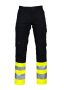 6523 Servicebukse EN ISO 20471 Kl 1 Yellow/Black