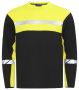 7002 Langermet T-skjorte Black/Yellow