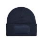 Recycled Original Patch Beanie French Navy