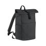 Premium Recycled Roll Top Backpack Graphite Grey