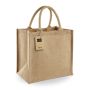 Jute Midi Tote Natural