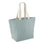 Soft washed jute beach bag
