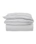 Hotel Percale Duvet White/Navy