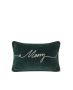 Merry Cotton Velvet Pillow One Size
