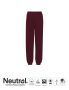 Unisex Sweatpants w. Elastic Cuff bordeaux
