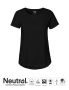 Dame Roll Up T-skjorte black