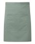 Colours Collection Mid Length Pocket Apron Sage Green