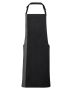 Contrast Bib Apron Sort/Mørk Grå