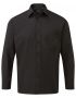 Men's Poplin L/S Sort