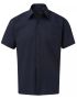 Men's Poplin S/S Marineblå
