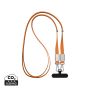 Nivo RCS resirkulert PET crossbody snor Oransje